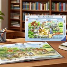 Ravensburger Trip To The Zoo 15 Piece Jigsaw Puzzle Age 3 Years+ 6116 - Multicolor - View 2