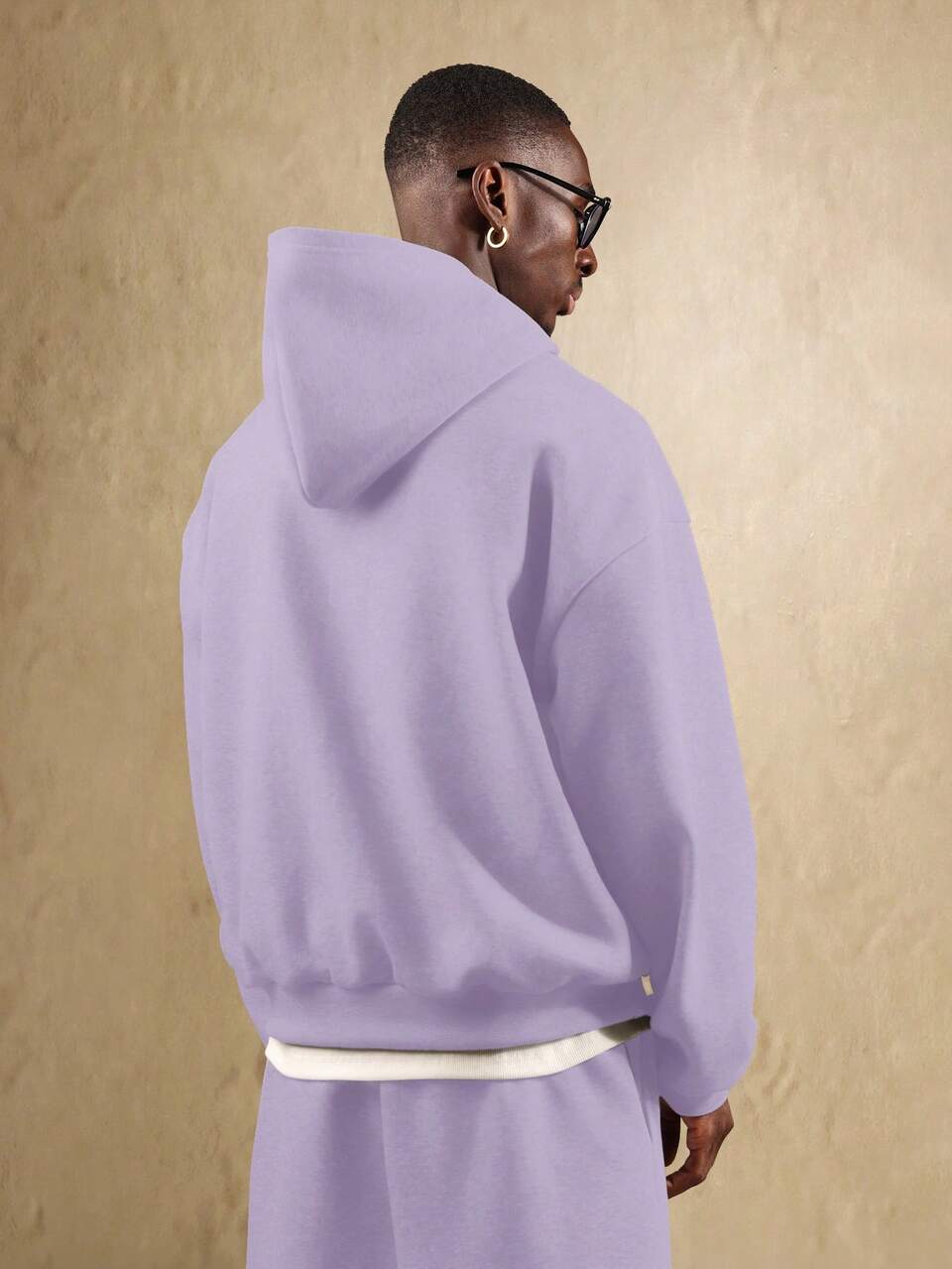 SUMWON Sweat-shirt à capuche, Sweat-shirt-shirt vintage ample à col rond - Marron, parfait, décontracté, indispensable, vacances, marque de luxe, idéal, tenues d'été et d'automne