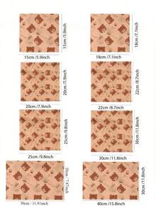 50/100Sheets Sandwich Wrapping Papers Sheet,Baking Wax Paper , Sandwich Packaging Paper,Food Oil Absorbent Paper Greaseproof Paper Gasket Paper Fried Chicken Greaseproof Paper - Brown - View 2