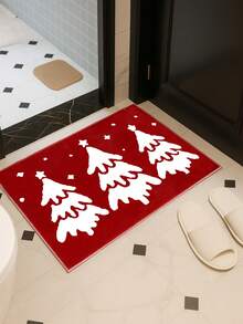 Cirelle Tapetes de Árvore de Natal são uma das decorações mais perfeitas para o Natal, trazendo aos convidados uma sensação de calor e alegria. Eles podem ser colocados na entrada e também servir como decoração para a sala de estar de Natal. - Tapete de natal - Visão 5