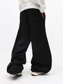 SUMWON Oversized Baggy Sweatpants With Drawstring Waist For Casual Streetwear Loungewear And Winter Comfort