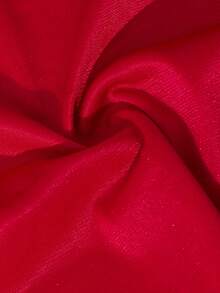 SHEIN Women's Embossed Star Dress, Suitable For Formal Occasions - Red - View 5
