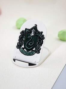 HARRY POTTER X SHEIN 1 Piece, Super Cool  Pattern Mobile Phone Holder, Desktop Mobile Phone Holder, Adjustable Folding Portable Mobile Phone Holder, Suitable For Desks, Watching TV Series, Live Broadcasts, Can Be Used As A Lazy Desktop Support Stand, Compatible With IPhone, Android Phones, Mobile Phone Holders, Mobile Phone Accessories