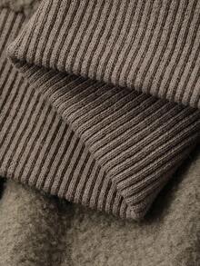 DAZY 男童休闲标语刺绣卫衣和运动裤套装，秋冬