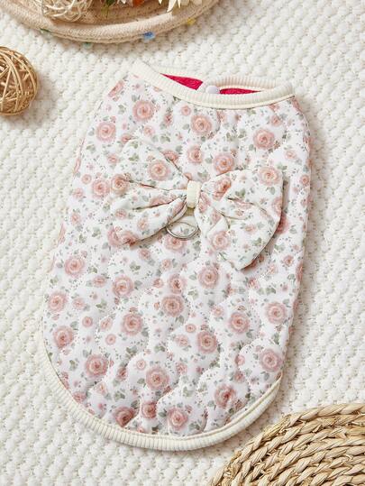 PETSIN 可爱温暖的宠物背心 - 柔软、加厚的休闲背心，适合小型犬、猫、幼犬和小猫，为寒冷的秋冬季节提供极佳的舒适感