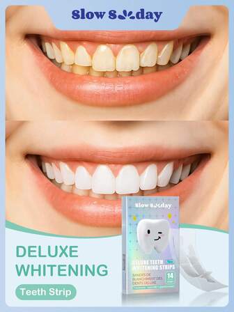 SlowSunday Deluxe Teeth Whitening Strips