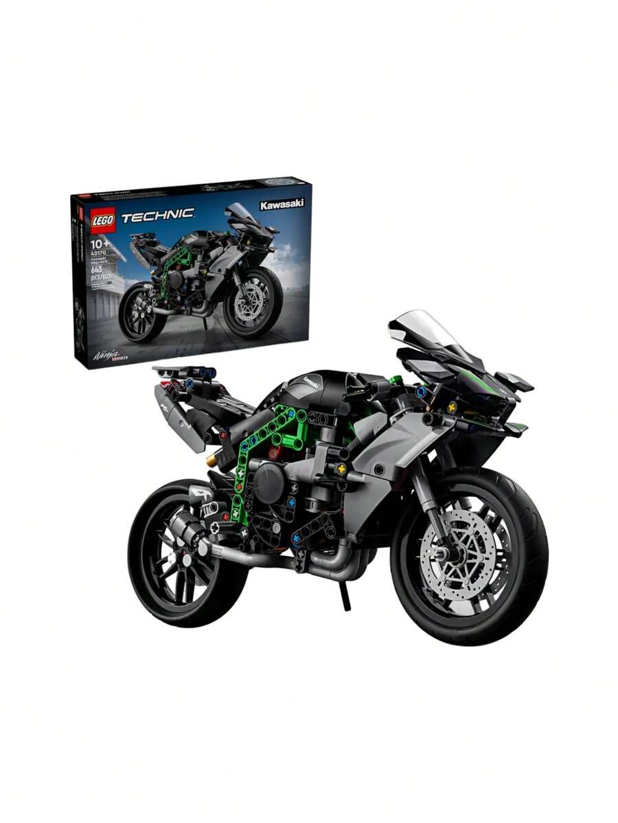 LEGO Technic® Kawasaki Ninja H2R Motorcycle BOYS FIRST 42170 - 彩色 - 查看 1