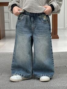 DAZY 男童牛仔裤 - 藍色 - 查看 6