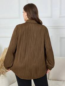 Lacomfia 大码衬衫