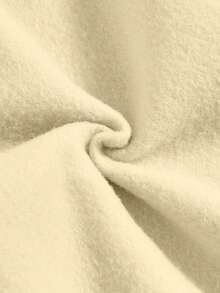 EMERY ROSE Conjunto de sudadera con capucha de felpa informal y pantalones con cordón en la cintura y atados en los tobillos para mujer, de color contrastante