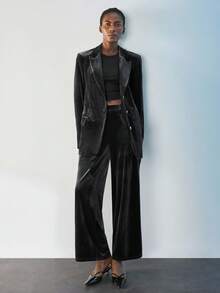 Maija Women's Solid Color Business Suit Jacket, Elegant Party , Winter