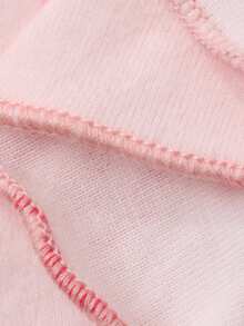 Dazy Plus 2pcs Plus Size Women Elegant Contrast Lace Allover Bow Print Pajama Set, Includes Top And Pants, Winter Clothes