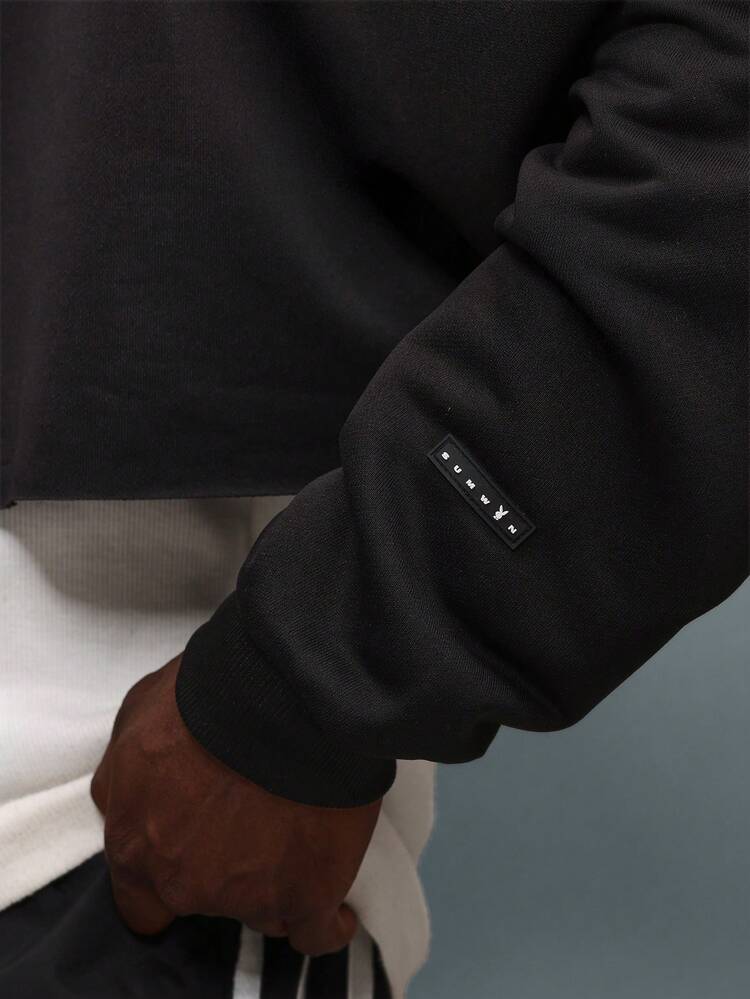 PLAYBOY X SUMWON Cropped Hoodie With Logo Print