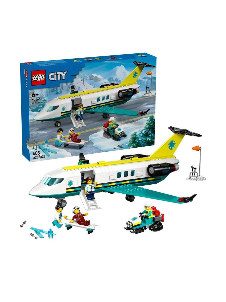 LEGO City® Emergency Rescue Aircraft BOYS FIRST 60465 - Multicolor - View 1