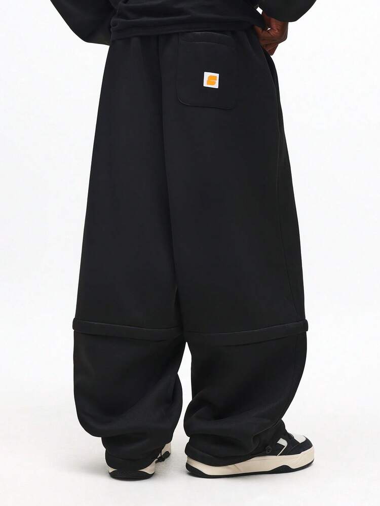 Pantaloni della tuta larghi con coulisse