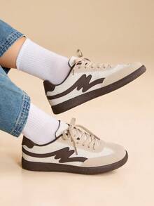 CUCCOO EASI 2025年新款春季女款复古百搭休闲运动平底鞋 - 彩色 - 查看 7