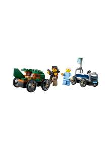 LEGO طائرة مقابل سرير مستشفى، لعبة أولى للأولاد 60459 - متعدد الألوان - مشاهدة 3