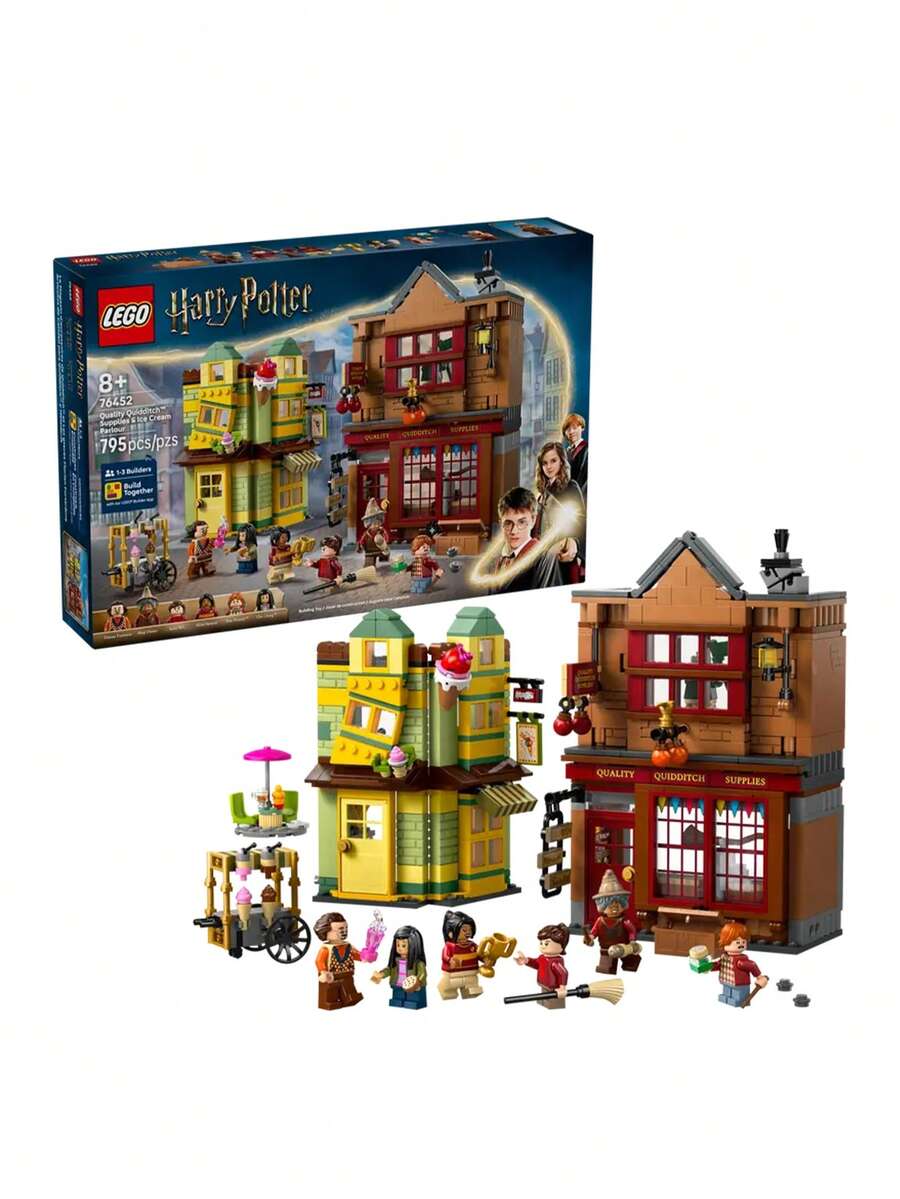 LEGO Harry Potter™ Quality For Quidditch™ & Fortescue's Ice Cream Parlor BOYS FIRST 76452 - 彩色 - 查看 1