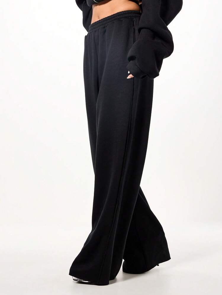 SUMWON WOMEN Jogger oversize con stampa scritta