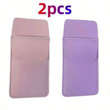 1/2pcs Nurse Pen Bag, Front Fixing Pocket Design, Anti-Leakage, Thickened Medical Pen Bag, PVC Material, Multi-Color Available - Multicolor - View 10