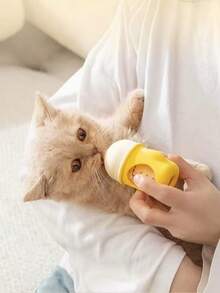 PETSIN 1 Pet Feeding Bottle, Silicone Nipple, Dog And Cat Feeder, Puppy And Kitten Milk Feeder, Anti-Choking Supplies, Pet Supplies - Multicolor - View 5