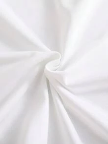 2 件/套时尚白色连帽衫搭配橄榄绿色裤子，适合青少年男孩的时尚服装，连帽衫采用绿色定位印花，面料柔软舒适，适合春秋季穿着，适合上学、郊游等。 - 軍綠色 - 查看 6