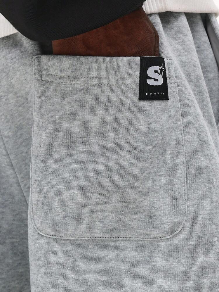 Straight Leg Sweatpants With NY Logo