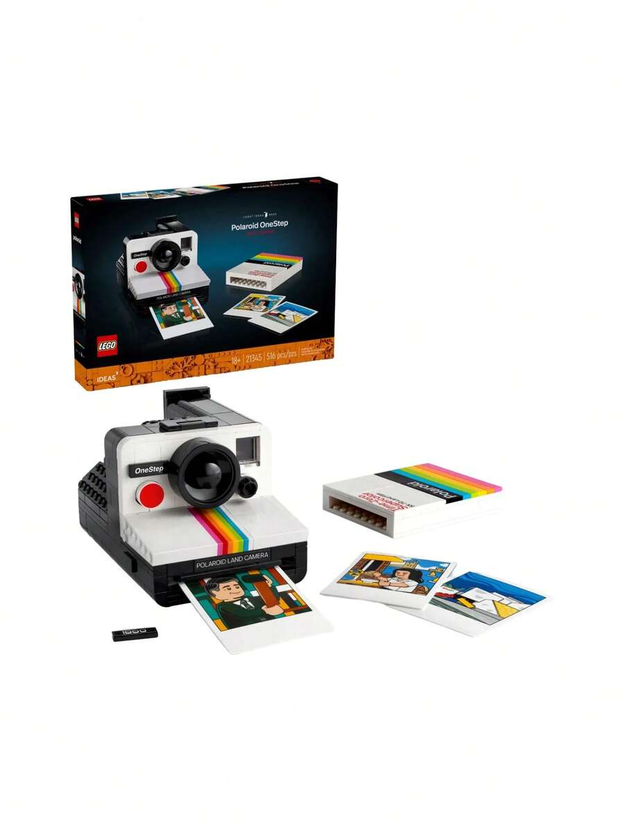 LEGO Ideas® Polaroid OneStep SX-70 Instant Camera ADULTS 21345 - Multicolor - View 1