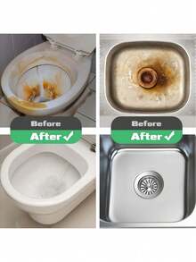 1块浮石清洁石马桶清洁剂 - 去除污渍、硬水、铁锈、水垢，不含化学物质，可重复使用，不刮伤瓷器。夏季浴室装饰。 - 粉色 - 查看 2