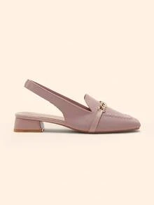 CUCCOO BASICS Mocasines planos versátiles y de moda para ir al trabajo de CUCCOO - Rosa - Ver 1