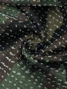 Manfinity EMRG Men's Casual Streetwear Multi-Pocket Embroidered Camouflage Denim Jeans, Perfect Holiday Gift For Boyfriend & Husband Camo Cargos Baggy Cargo Jeans Men Camo Cargo Pants Men Men Cargos Pants - Army Green - View 8