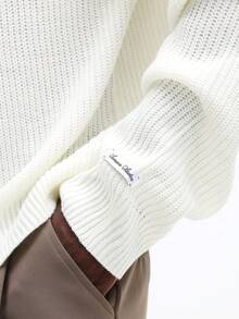 SUMWON Men Knit Polo Sweater Long Sleeve Button Front Regular Fit Ribbed Pullover Winter Fall Casual