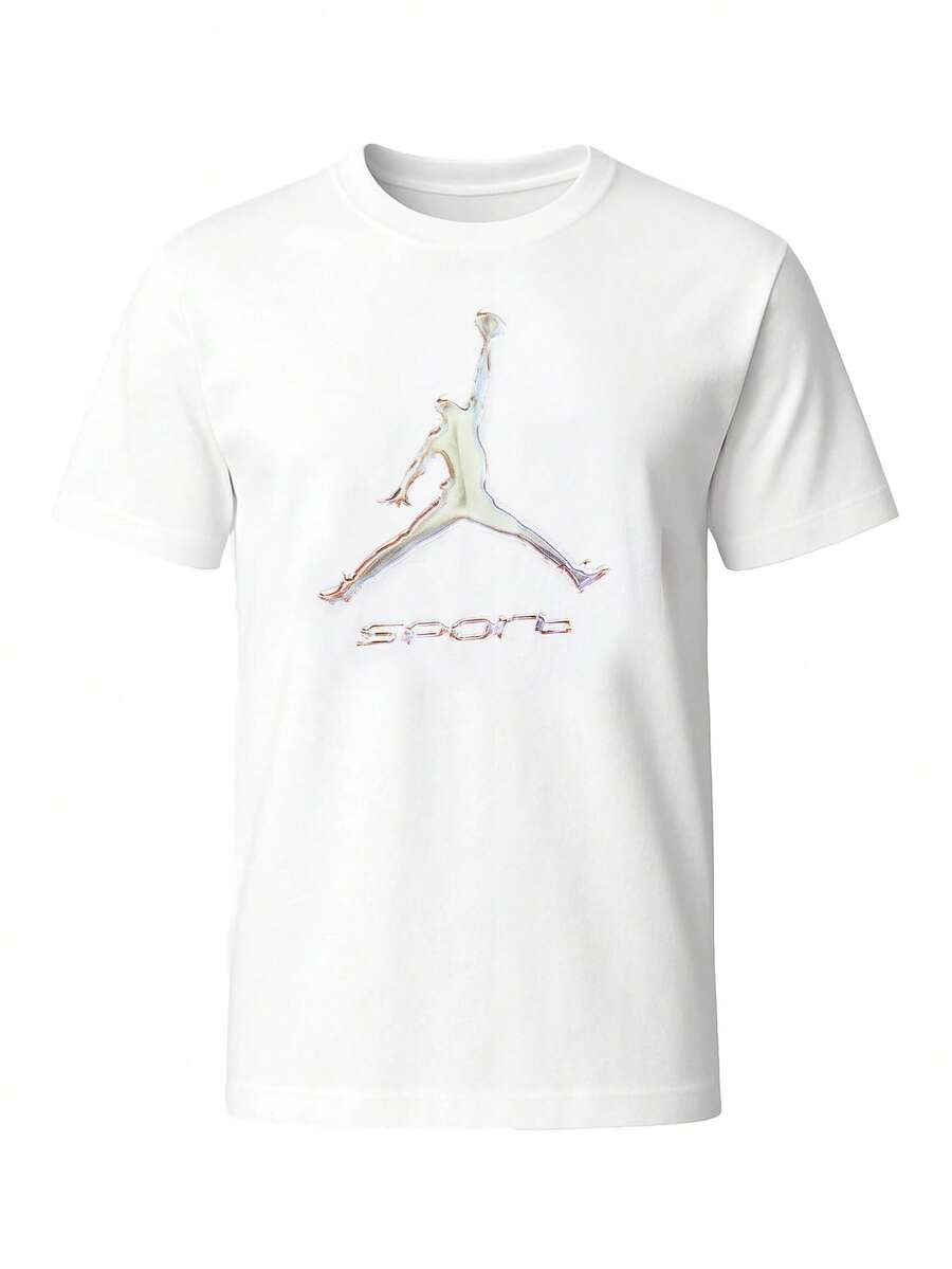 Nike Jordan Men's T-Shirts White - White - View 1