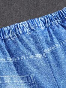 年轻女孩万圣节南瓜印花长袖 T 恤套装，适合婚礼、派对、舞会、生日、万圣节、毕业典礼 - 彩色 - 查看 7