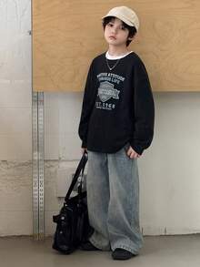 DAZY Boys Plus Size T-Shirt, Fall Clothes