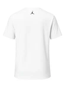 Nike Jordan Men's T-Shirts White - White - View 2