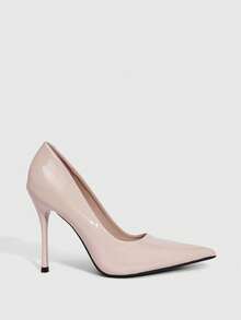 CUCCOO SZL Women's Pointed Toe Stiletto High Heel Pumps, Suitable For Commuting, Dating, Party And Other Occasions - Pink - View 3