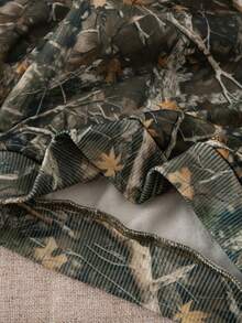 SHEIN Baby Girl Casual Cute Leaf Pattern Green Hooded Long Sleeve Sweatshirt Autumn Winter Clothes For Girl