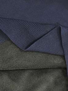 Manfinity Mode 男士纯色简约高领长袖毛衣，休闲日常穿着