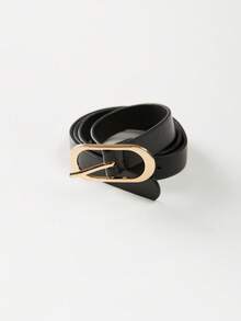 Franclia 女式新款优雅法式简约优质露肩纽扣装饰毛衣裙配腰带，秋冬