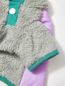PETSIN Lovely Warm Pet Vest – Soft, Thickened Casual Waistcoat For Small Dogs, Cats, Puppies, And Kittens, Providing Excellent Comfort For Chilly Autumn And Winter Days - Purple - View 6