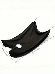 1PC/2PCS/3PCS 60CM Hair Cutting Shaving Apron Waterproof Reusable BarberBeauty Salon Protective Cloak ForMen Women Adults Christmas Gift HolidayParty Grooming Styling ProfessionalHome Use Hairdresser Unisex SalonAccessories - Black - View 3