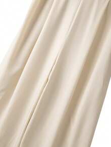 GlowEve CURVE 白色优雅通勤舒适大码连体裤