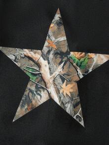 SHEIN Explorewe 嘻哈数码印花宽松长袖基础款套头V领休闲上衣，男女童通用，带星星图案摩托车涂鸦运动衫T恤，适合旅行、上学穿着。面料柔软，春夏秋冬皆宜，也适合返校季穿着。 - 黑色 - 查看 6