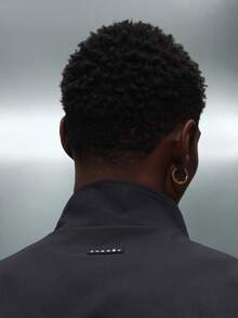 PLAYBOY X SUMWON Veste à col entonnoir zippée color block, streetwear d'hiver