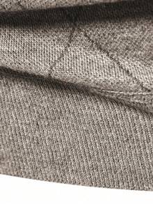 Manfinity Mode Men's Lightweight Half-Zip Knit Sweater, Long Sleeve Pullover, Fall/Winter