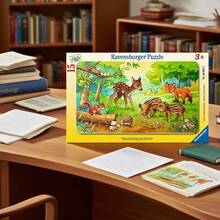 Ravensburger Animal Children Of The Forest 15 Piece Jigsaw Puzzle Age 3 Years+ 6376 - Multicolor - View 4