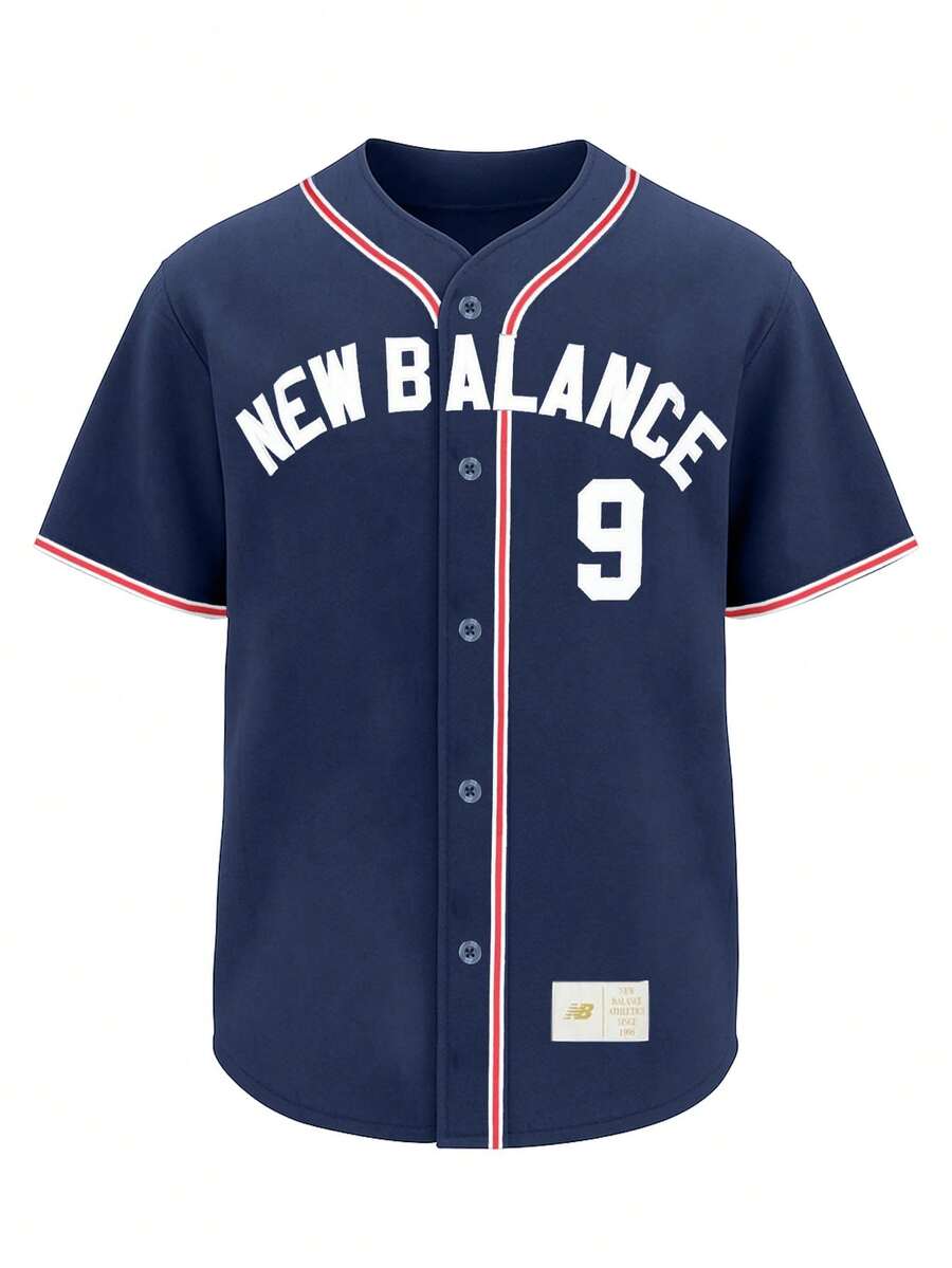 New Balance Made In USA Greatest Men's Baseball Shirts Blue - Navy Blue - View 1