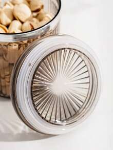 1pc Clear Food Storage Jar - Clear - View 2