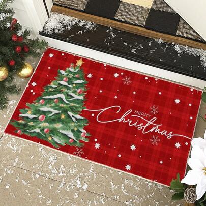 Cirelle 圣诞树垫是圣诞节最完美的装饰品之一。它是一种防尘防滑的垫子，放置在入口处，也可以作为圣诞客厅的装饰品。它给客人带来温馨愉悦的感觉。
